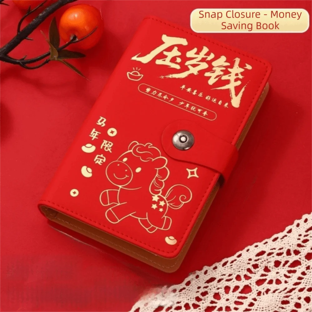 50Sheets Saving Money Binder Loose-leaf Refillable Planner Organizer Cash Envelopes Savings Handbook