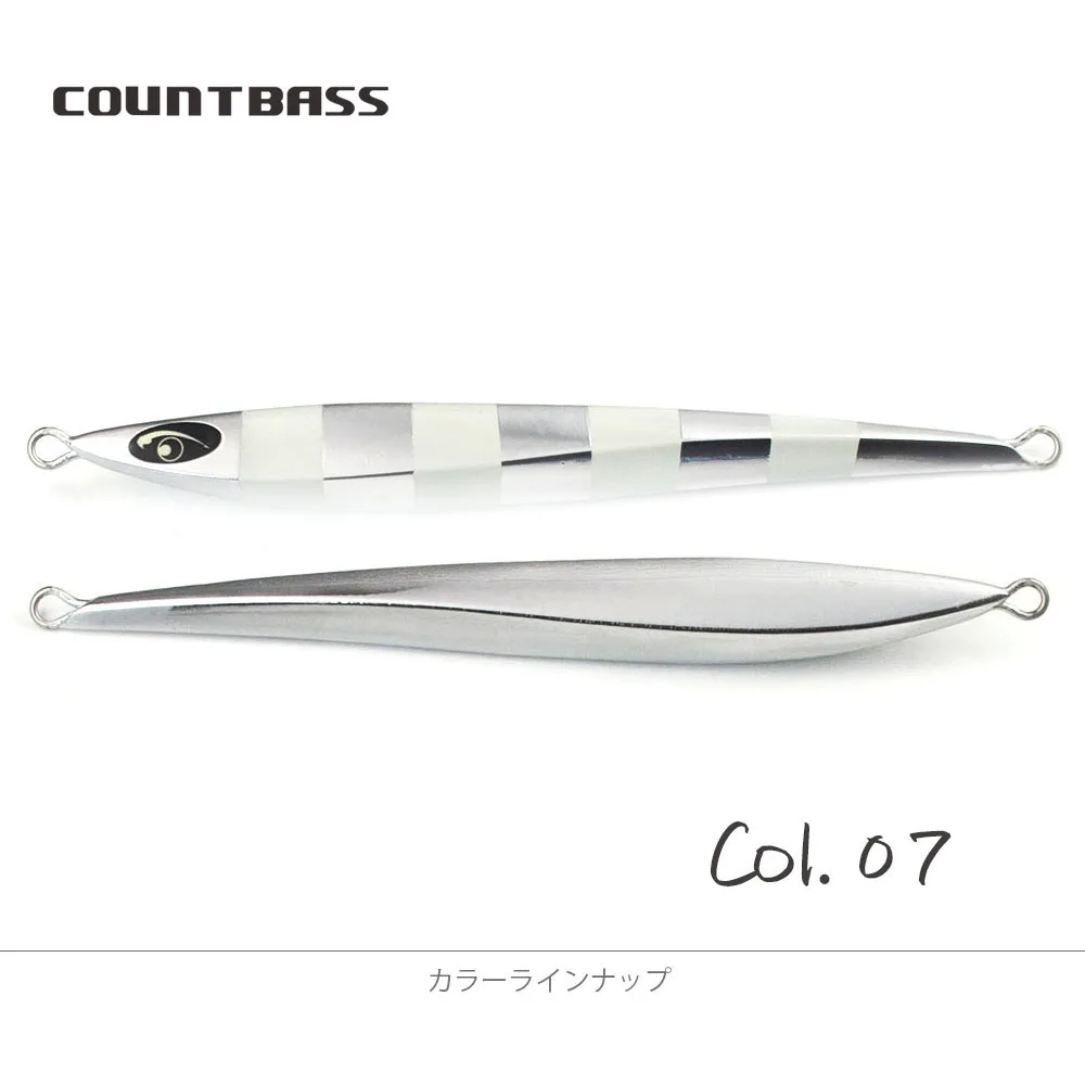 Count bass 150g 5,3 Unzen vertikale Jigging köder mit leuchtenden Augen, Metall fischen Salzwasser Long Fall Deep Fast Köder – Detail 10