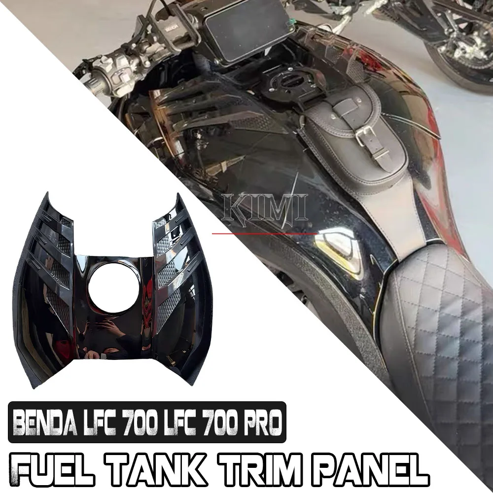 Image of Für BENDA LFC 700 LFC 700 Pro Motorrad-Modifikation Kraftstofftank-Schutzabdeckung Dekorative Verkleidung Tankdeckel Zubehör