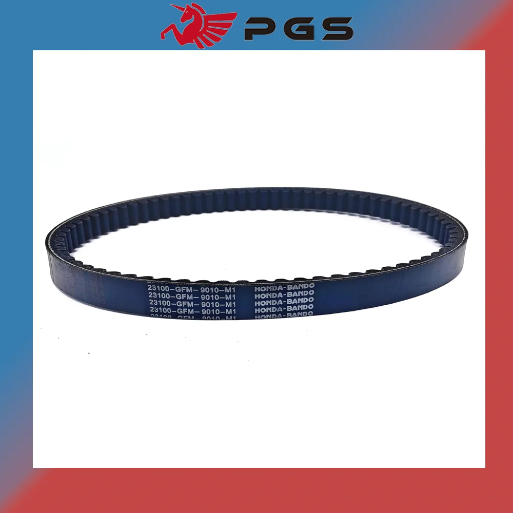 PGS 23100-GFM-9010-M1 Scooter V-Belt For HONDA LEAD SCV 110 NHX110 2008-2015 Motorcycle CVT Transmission Belt 749x18.5x30