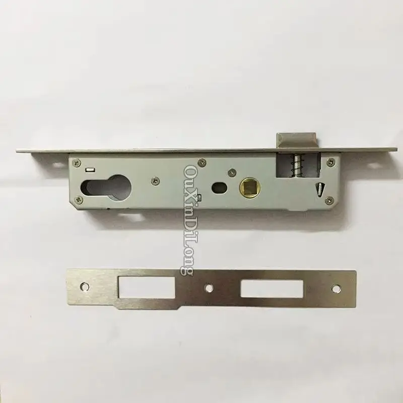 

European Narrow Mortise Door Lock body 8520 8525 8530 8535 Security Anti-theft Dual Tongue Lockbody Door Lock Replacement Parts