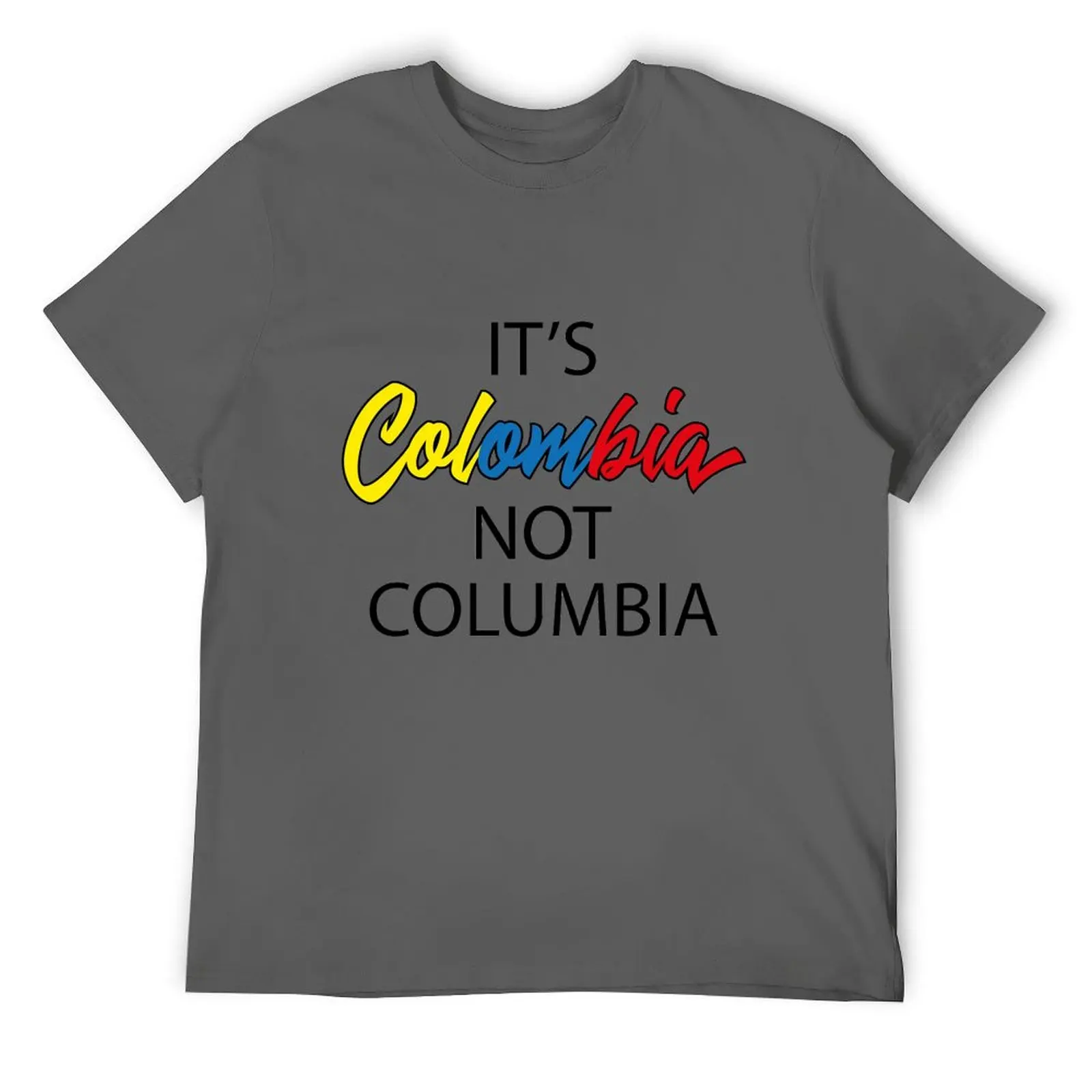 It's Colombia not Columbia T-Shirt quick-drying Louboutins mens t shirt