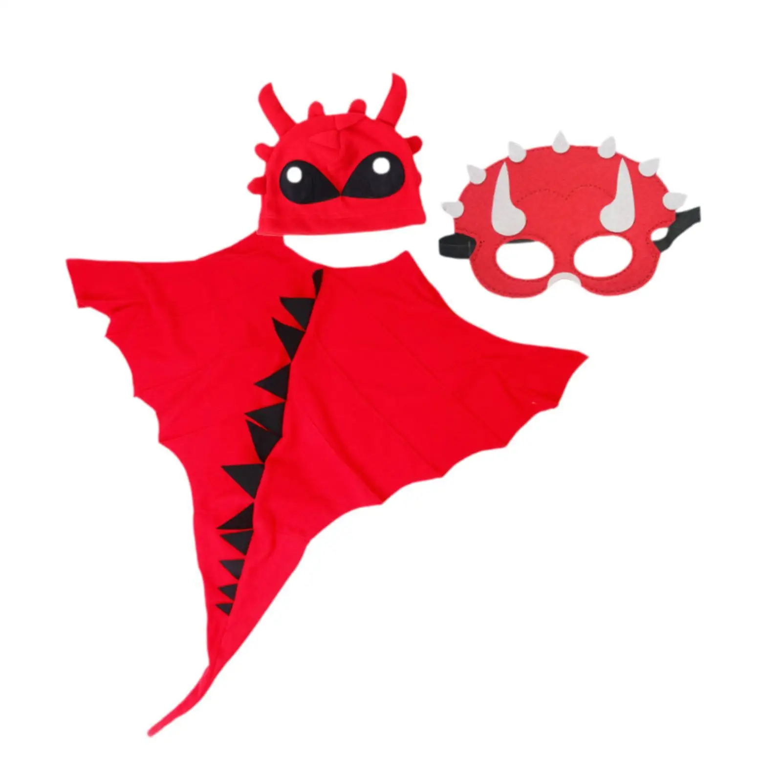 

3-х предметный нарядный костюм динозавра для Хэллоуина для мальчиков и девочек 3-8 лет