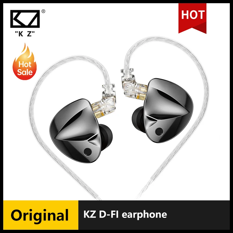 Kz D-FI In Ear 4-Le…