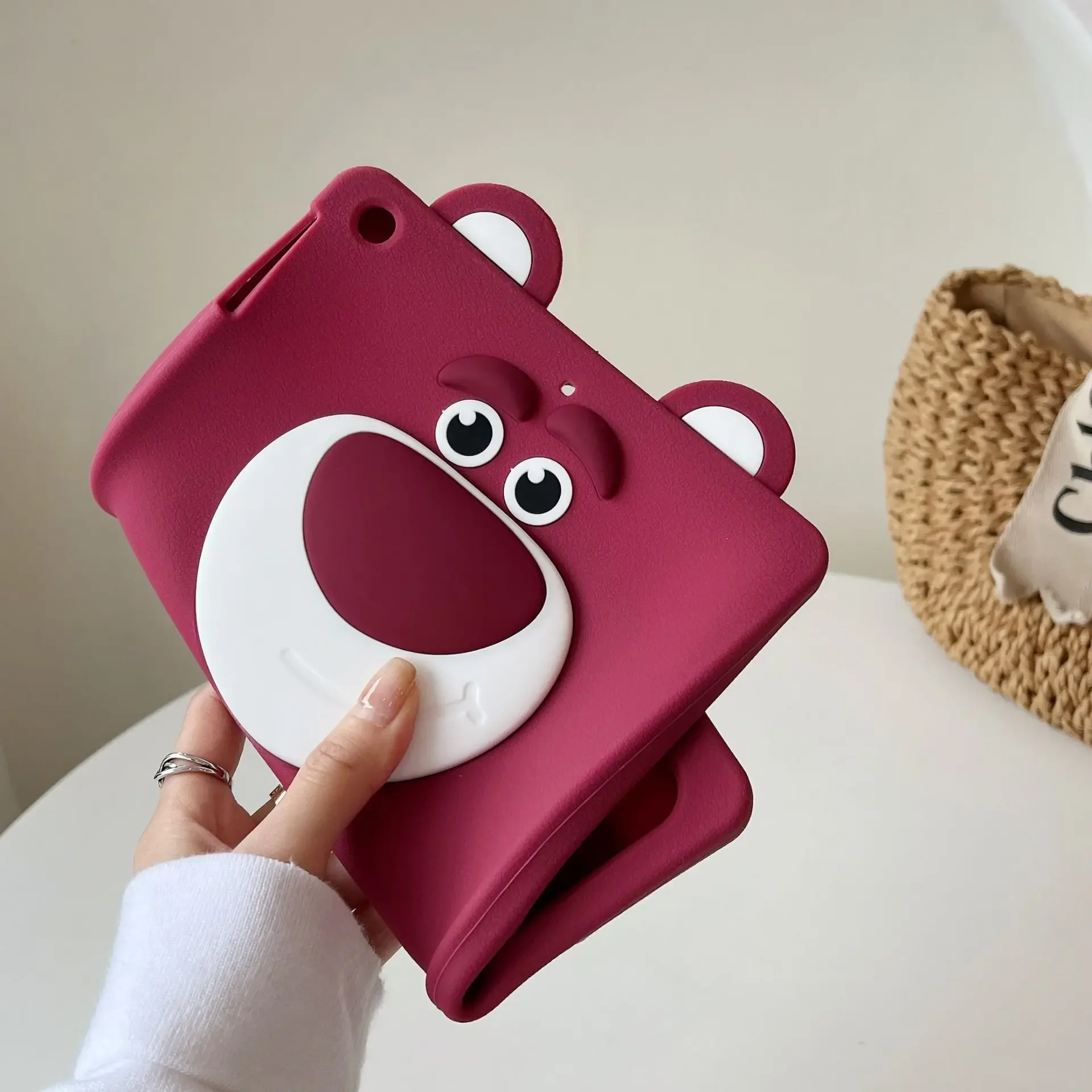 Lotso-funda de mesa con soporte para iPad Mini6 4 10th Pro11 Air 4 5 10,9 Air 3 Pro 10,5 Air 2 1 9,7 10,2 9th 8th, funda portátil de astronauta