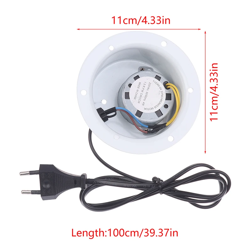 1.5 RPM Rotating Motor With Plug For Hanging Glass Mirror Disco Ball DJ KTV Party Light image 6