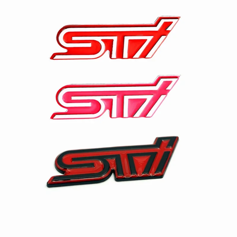 Auto Frontgrill Emblem Auto Körper Seite Abzeichen Aufkleber Aufkleber für Subaru STI Impreza WRX BRZ DRL XV Outback Legacy Forester Tribeca