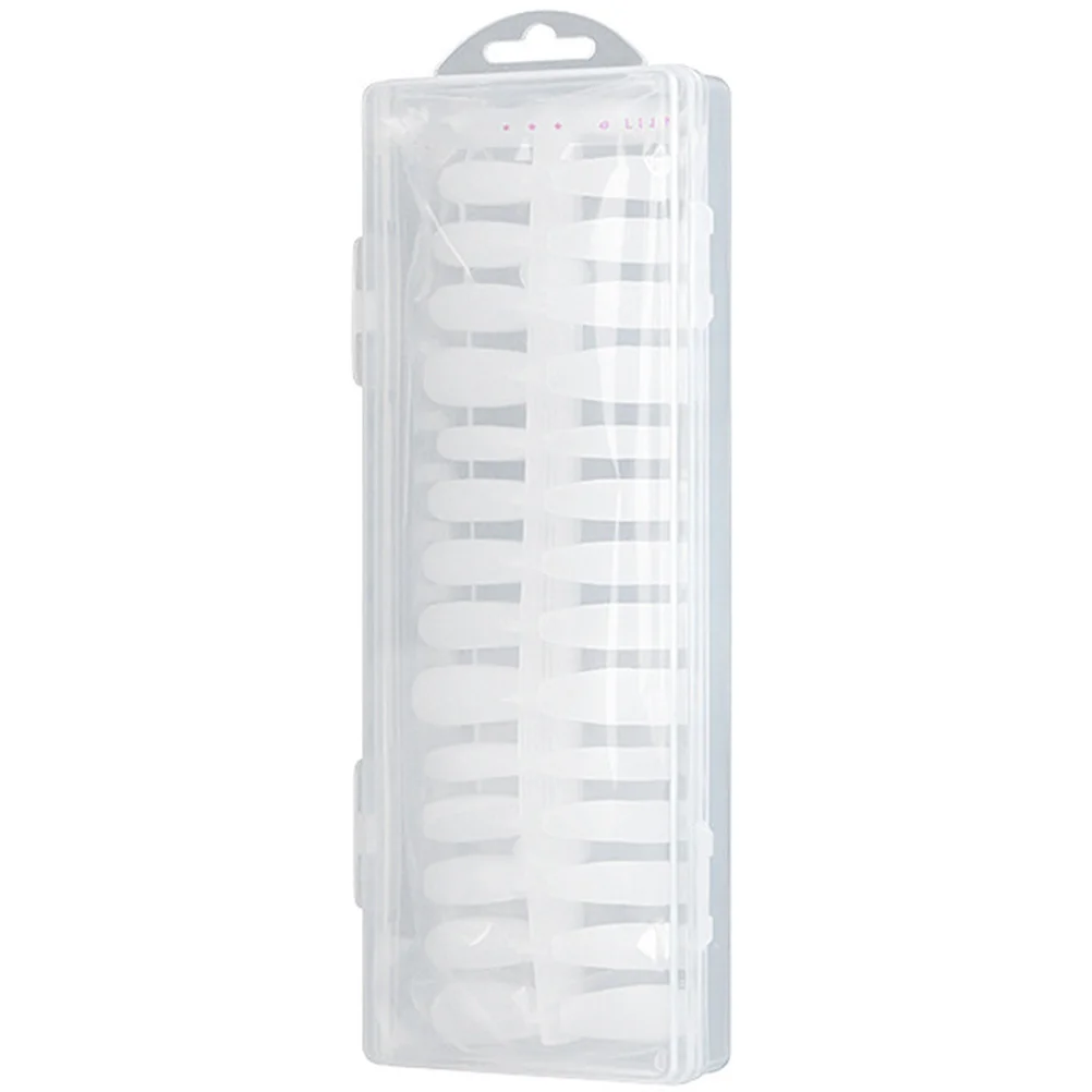 300 قطعة الأظافر وهمية متجمد مسمار نصائح سهلة تطبيق DIY بها بنفسك مسمار الفن اكسسوارات غطاء كامل الأظافر كاذبة للنساء حفل زفاف