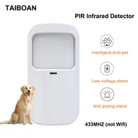 TAIBOAN Wireless Anti-pet PIR Motion Alarm Sensor 433MHz EV1527 Code Infrared Detector for Smart Home Security Host Accessories