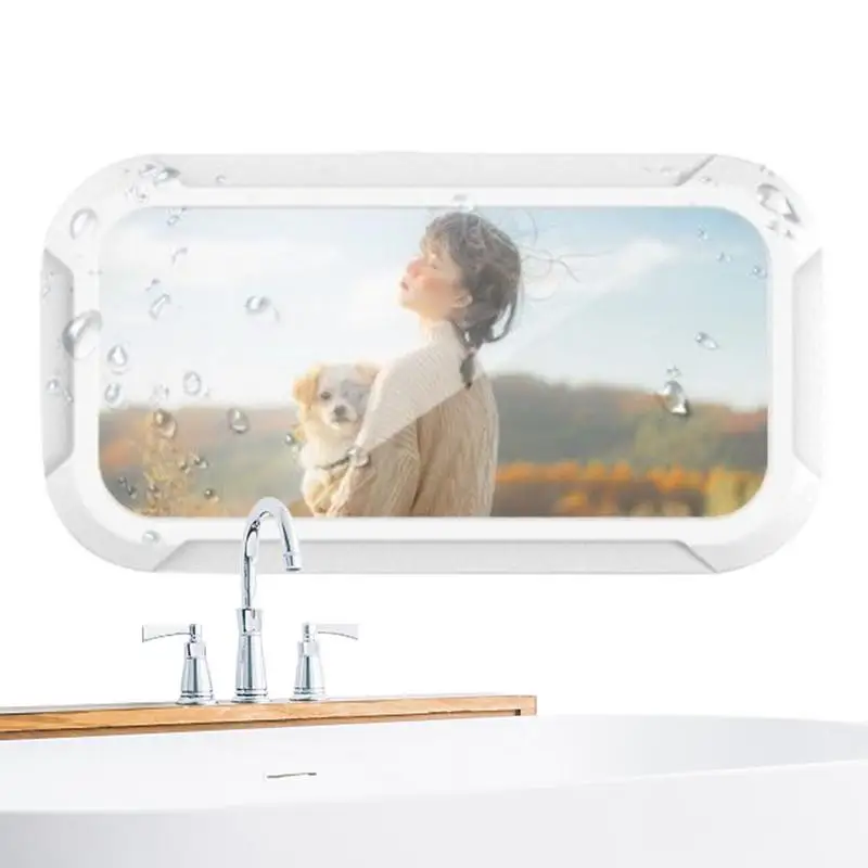 

Shower Phone Case Rotating Wall Phone Holder Mount High Sensitive Cellphone Accessories For Bathroom Mirror Bathtub Swimming