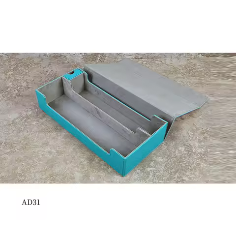 New-Large Card Case Deck Box Playmat And Dice Collector Container Card Storage Box Storage Dustproof Card Storage Box