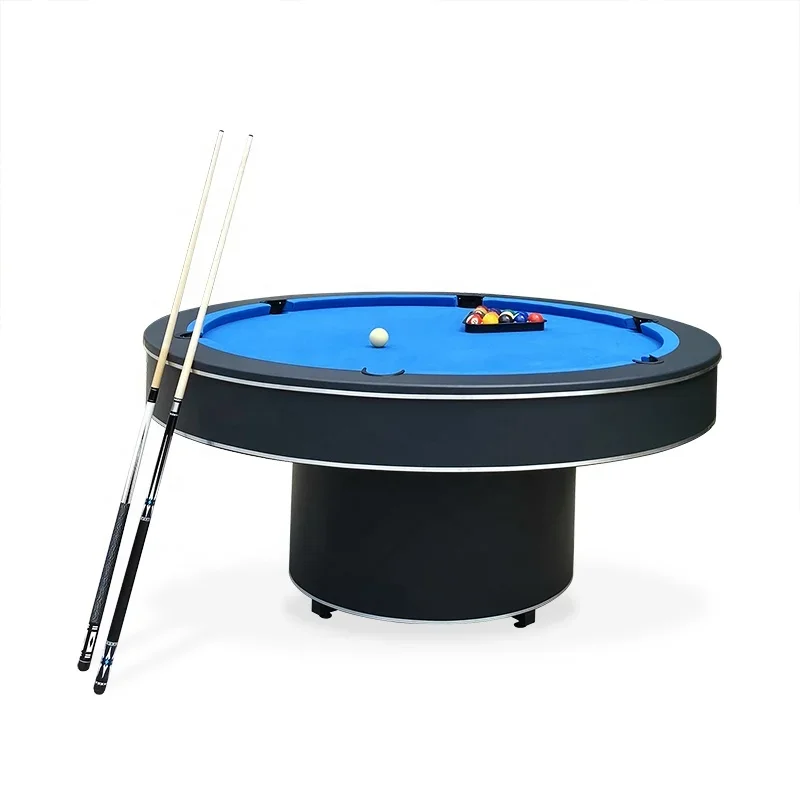 Meja Billiard Amerika sembilan bola kolam Carom bulat 6 kaki harga murah