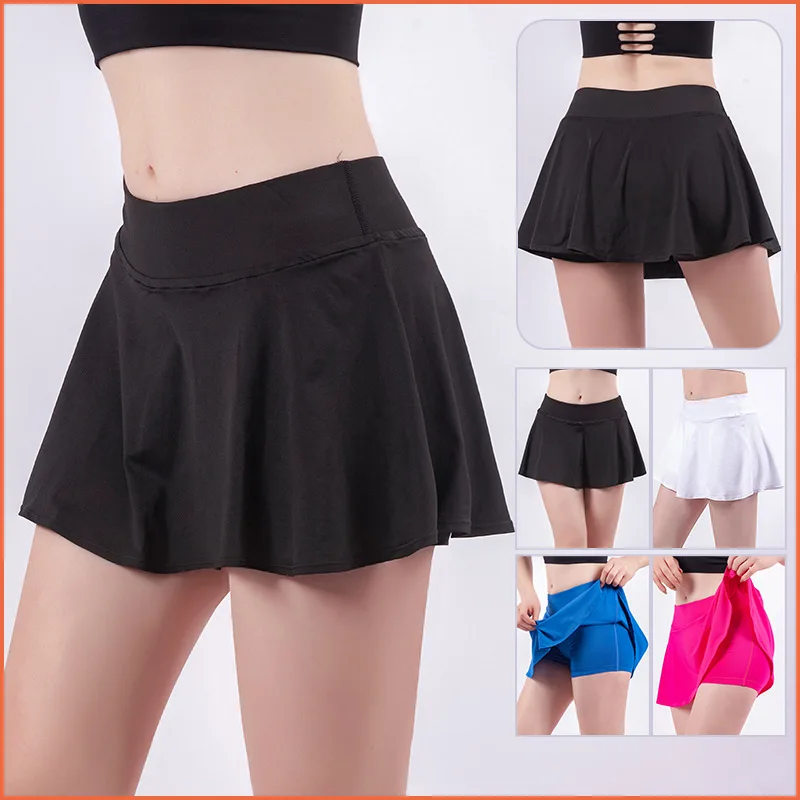 

Yoga Shorts Women Shorts Soft Fitness Tight Women Yoga Legging Shorts Cycling Athletic Gym Yoga Shorts Skirts 2 In 1 Sportwear