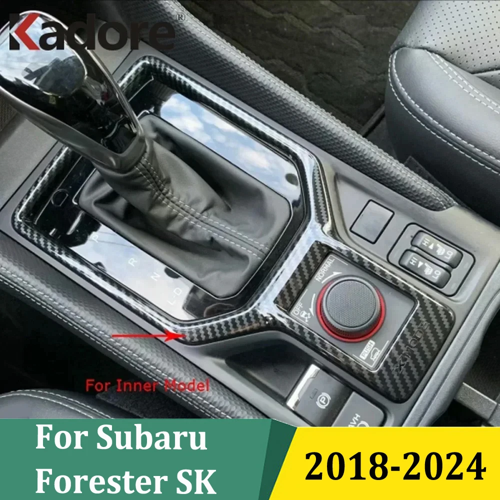 

Для Subaru Forester SK 2018-2024 аксессуары для интерьера автомобиля коробка переключения передач панель крышка наклейка накладки декоративные полоски украшение