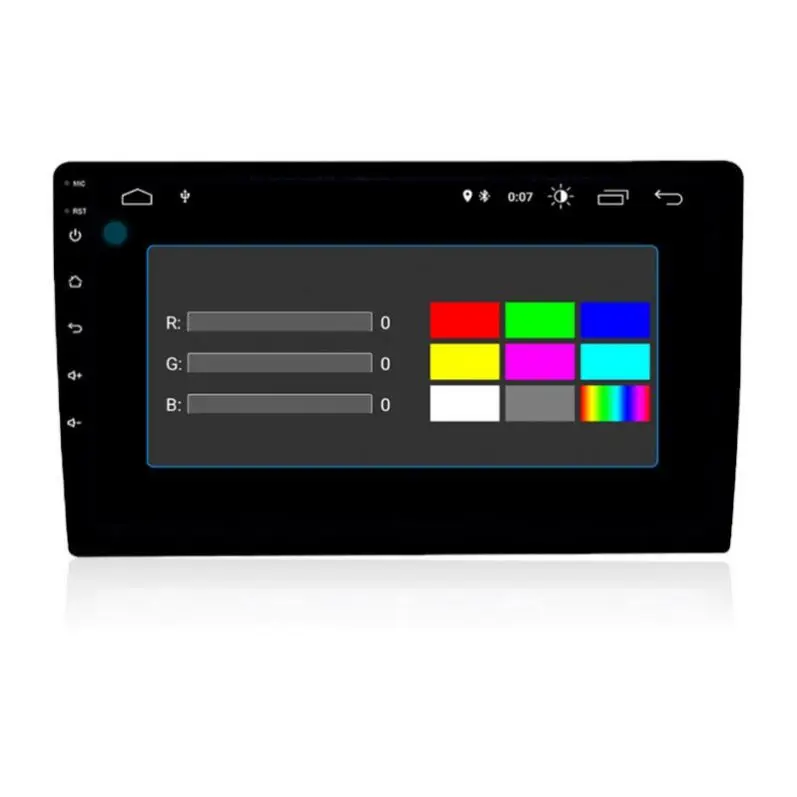 Intelligenter 10,1 Zoll Auto-Monitor, universeller Auto-DVD-Player, Android 1 Din, Autoradio, Fahrzeug-Navigator