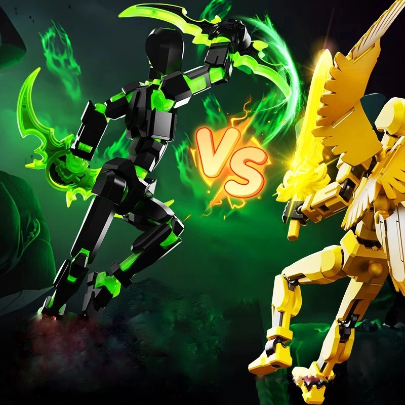 13 actiefiguren T13 figuur 3D-geprinte beweegbare Lucky 13 actiefiguur dummy speelgoed kinderen volwassenen ouder-kinderen spel