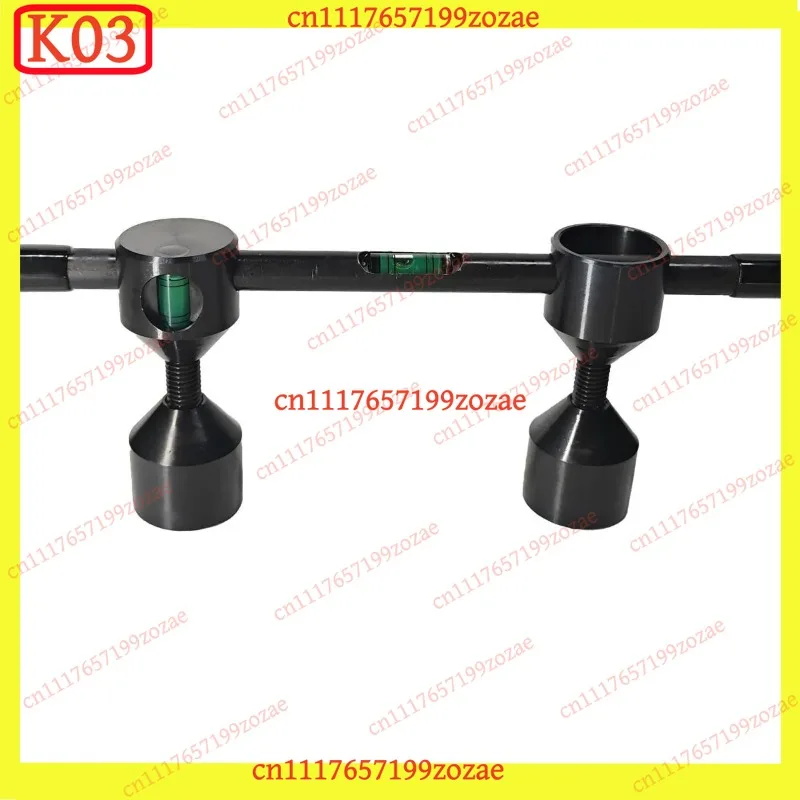 k3 Precision Metal Round Bubble Level for Base Mounting Hole & Flange