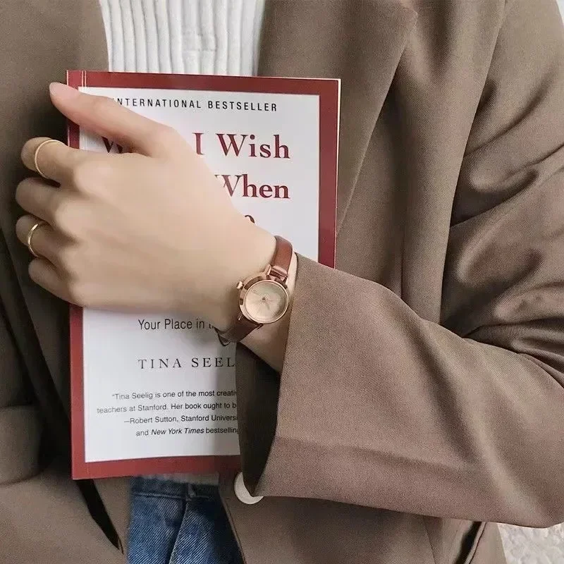 Simple ผู้หญิงนาฬิกา Elegant นาฬิกาข้อมือควอตซ์ Casual นาฬิกา Relogio สุภาพสตรีนาฬิกานักเรียนหญิงนาฬิกาของขวัญ Montres Femmes