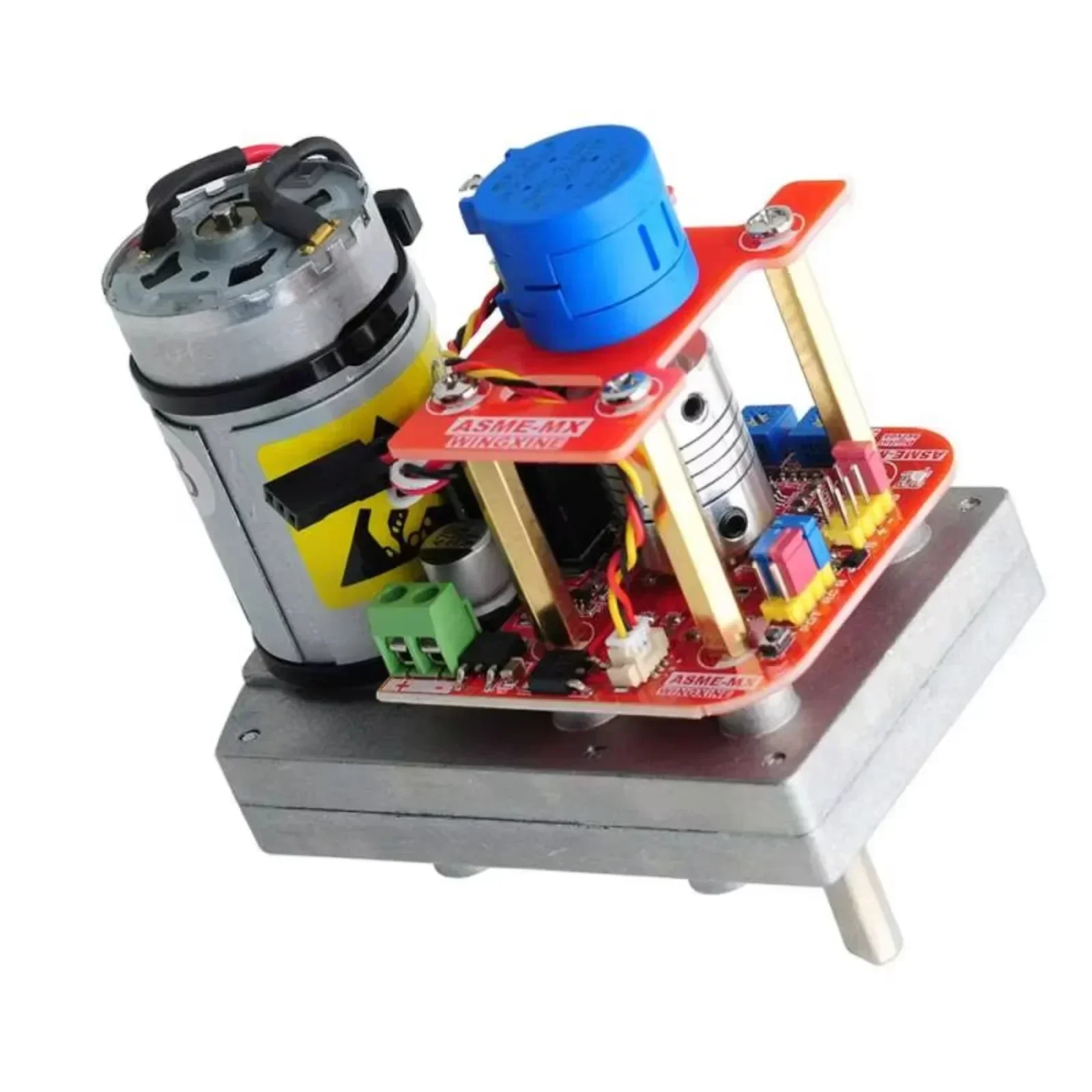 ASME-MXB 12V/24V/380kg.cm Robot Servo RC Super Large Torque 3600 Degree Alloy Steering Metal Gear Steering Gear Servos Motor