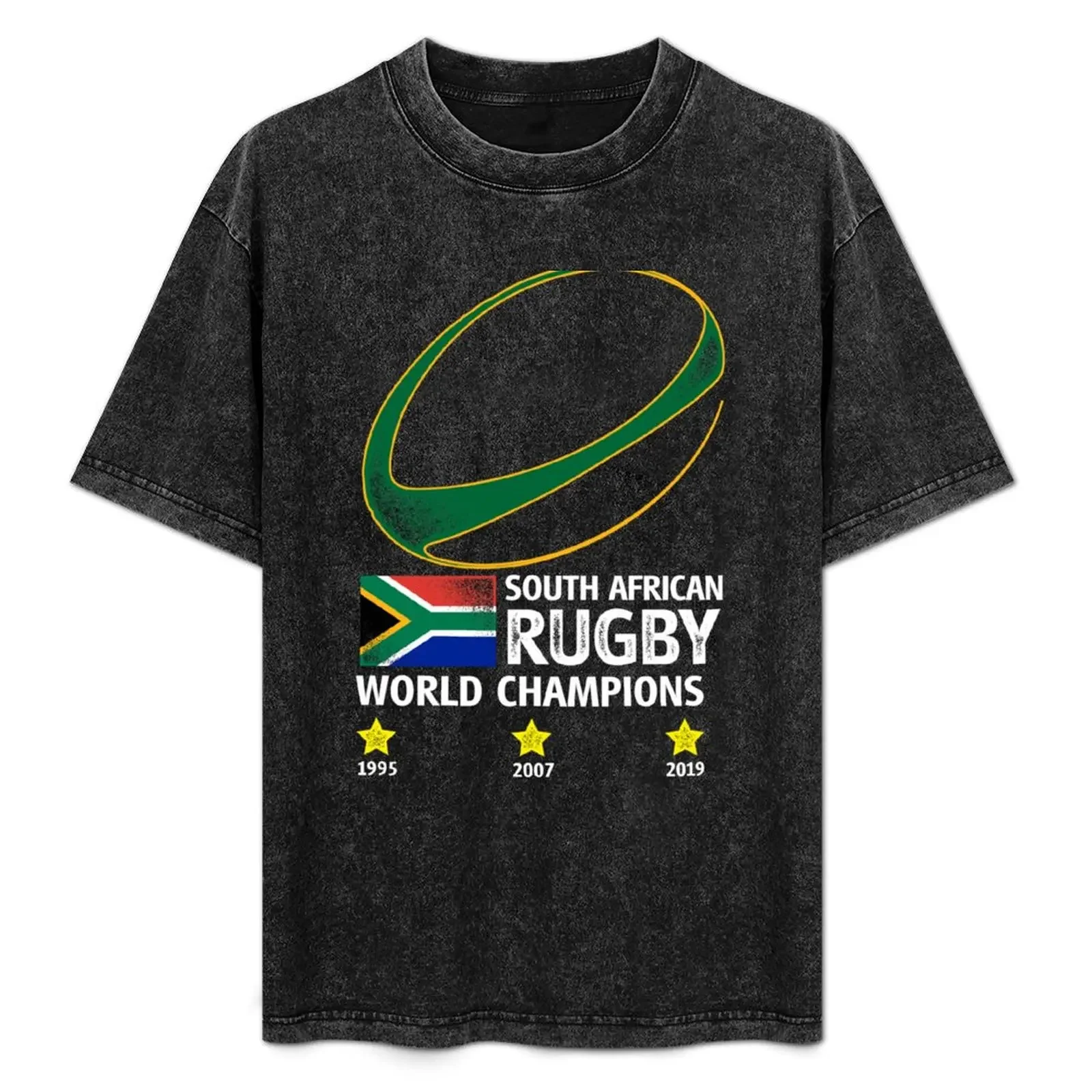 

Rugby South Africa World Champions T-Shirt vintage t shirts anime new edition sweat funny t shirts for men