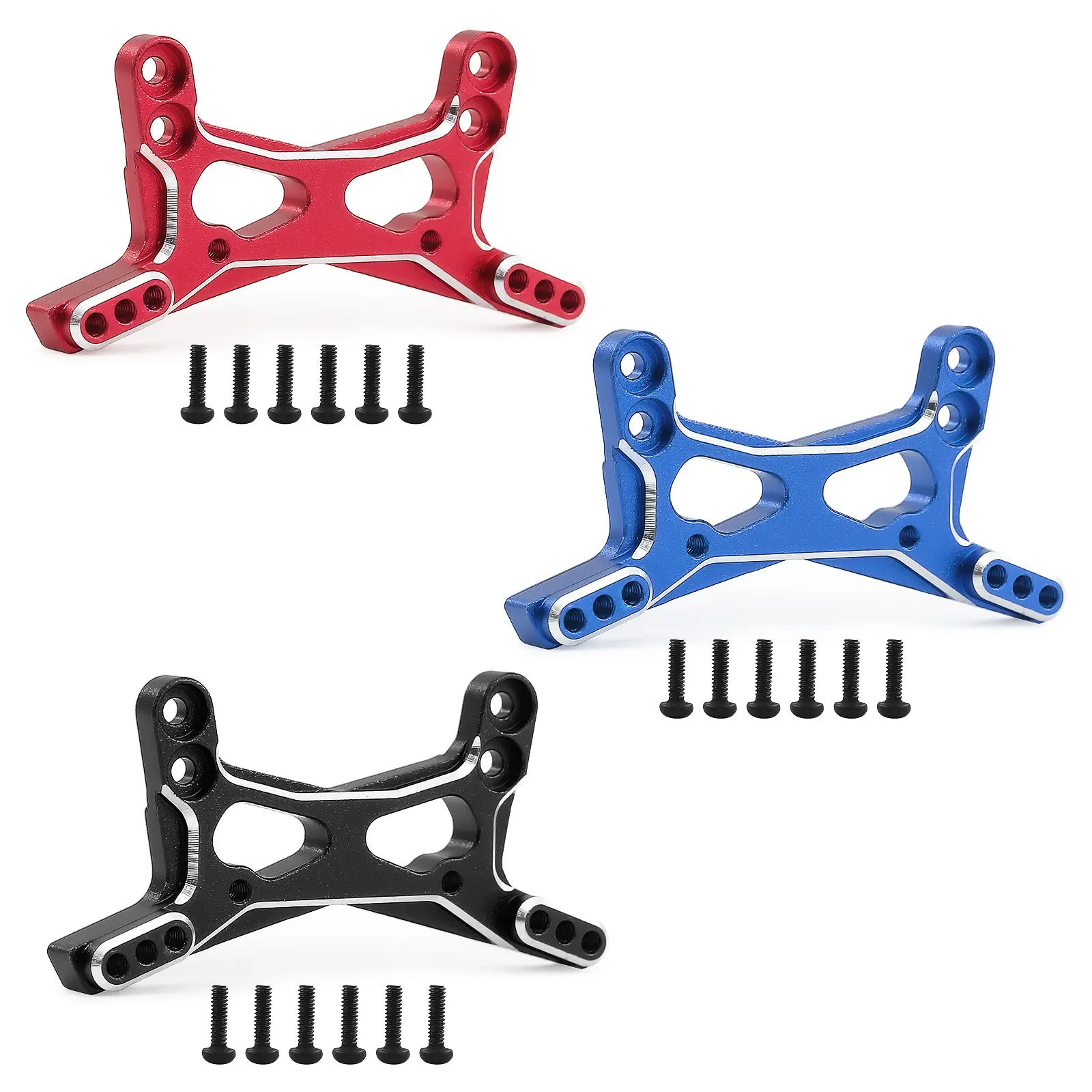 

Aluminum Alloy Front Suspension Bracket for Losi 1/24 Micro-B 2WD LOS-1770S RC Car Metal Upgrade OP Accessories Parts