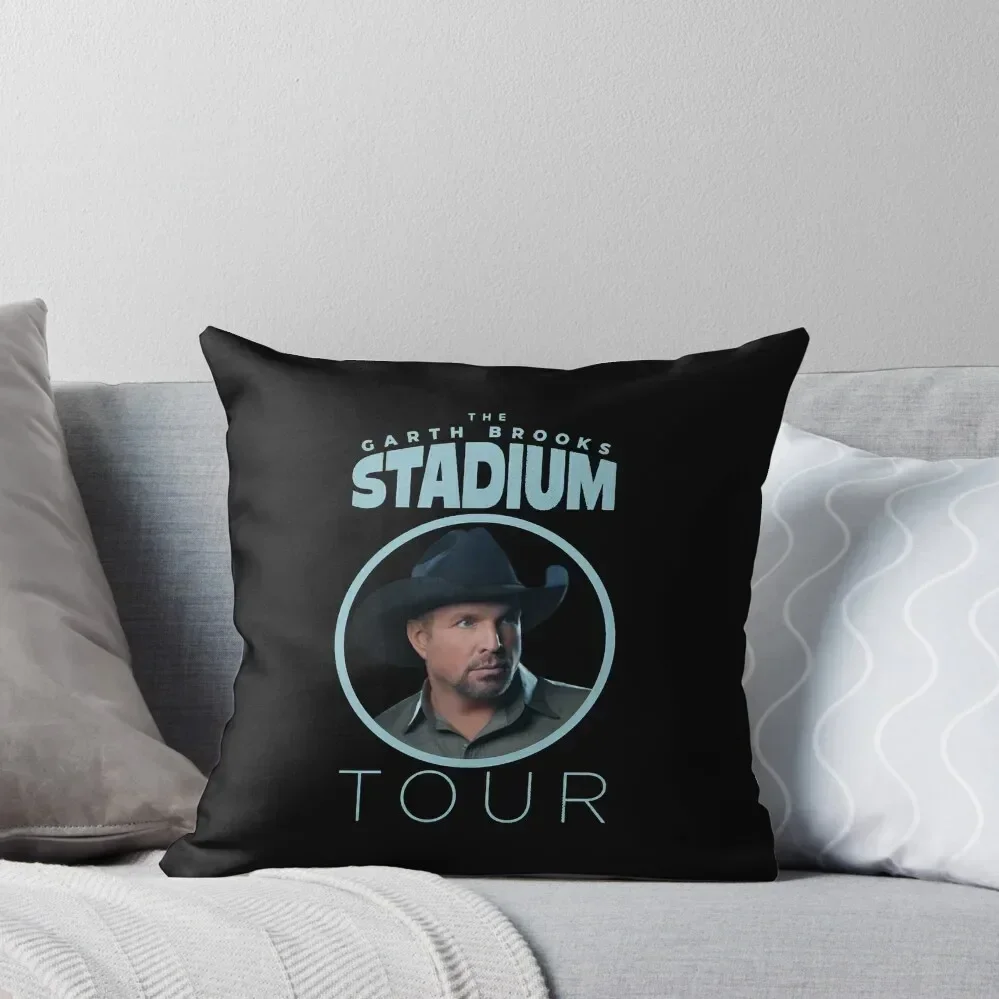 garth brooks tour 2022 Throw Pillow Decorative pillowcase Sofa Cushions Covers pillow