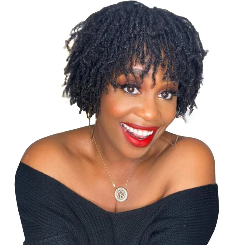 Afro , Kinky Curly , Fluffy Explosion Head Wig Headpiece