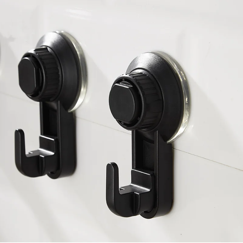 Strong Hooks Self Adhesive Door Wall Hangers Vacuum Hooks Suction Heavy Load Bearing 5kg Rack Cup Sucker For Kitchen Bathroom