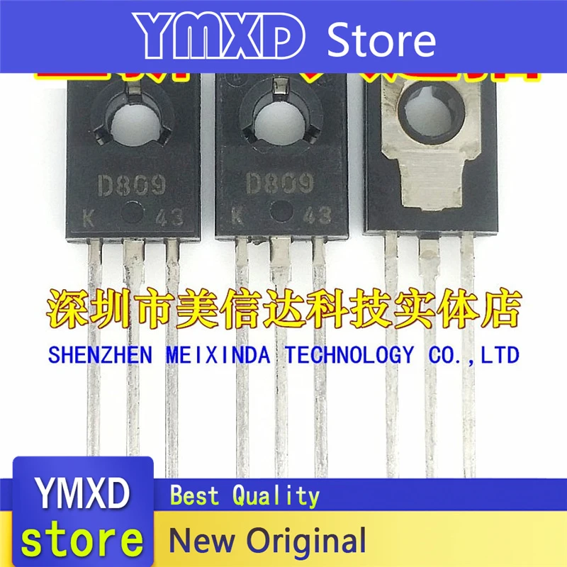 10 قطعة/الوحدة جديد الأصلي D809 2SD809-KD إلى-126 في الأسهم