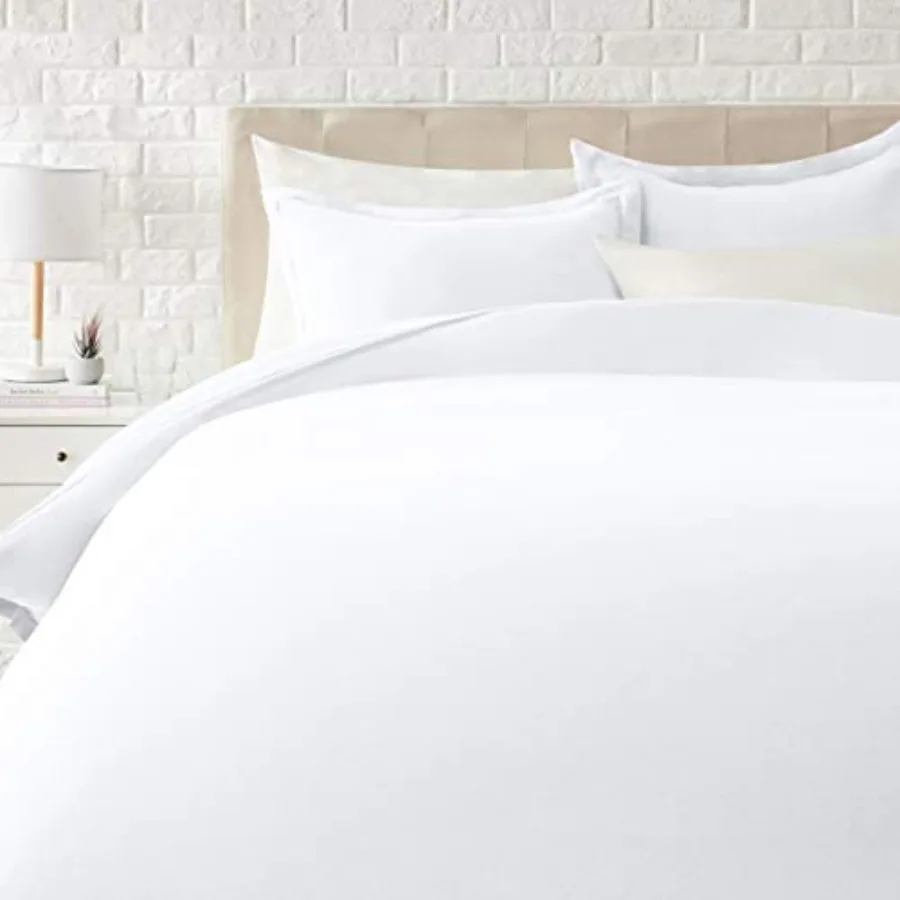 

Lightweight Microfiber 3 Pcs Duvet Cover Set with Zipper Closure