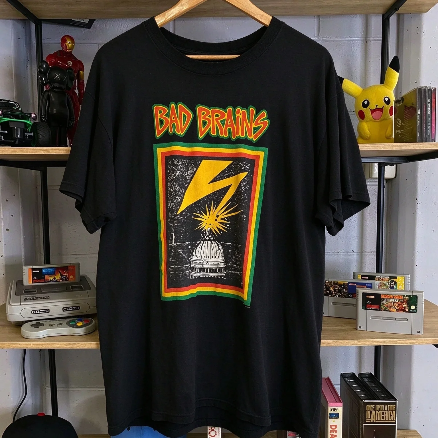 Bad Brains Punk Rock Band Vintage Music Graphic Tee T Shirt Men's Women's Unisex Cotton Retro Cool Oversized Short Sleeve Top