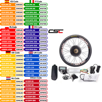 CSC Electric bicycle Conversion Kit 48V 1500W Brushless hub Motor Wheel Rear 26\