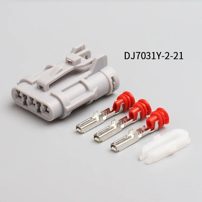 1 Set 3 Pin Ket Waterproof Electrical Cable Connector Plug For Engine Harness Socket MG610327 7222-7434-40 7123-7434-40 MG640329