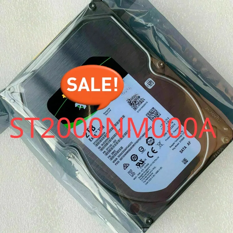 FOR Sea-gate 2T Enterprise Capacity ST2000NM000A 2TB 2000GB 7200RPM SATA 6.0 GB/s 256MB HDD New