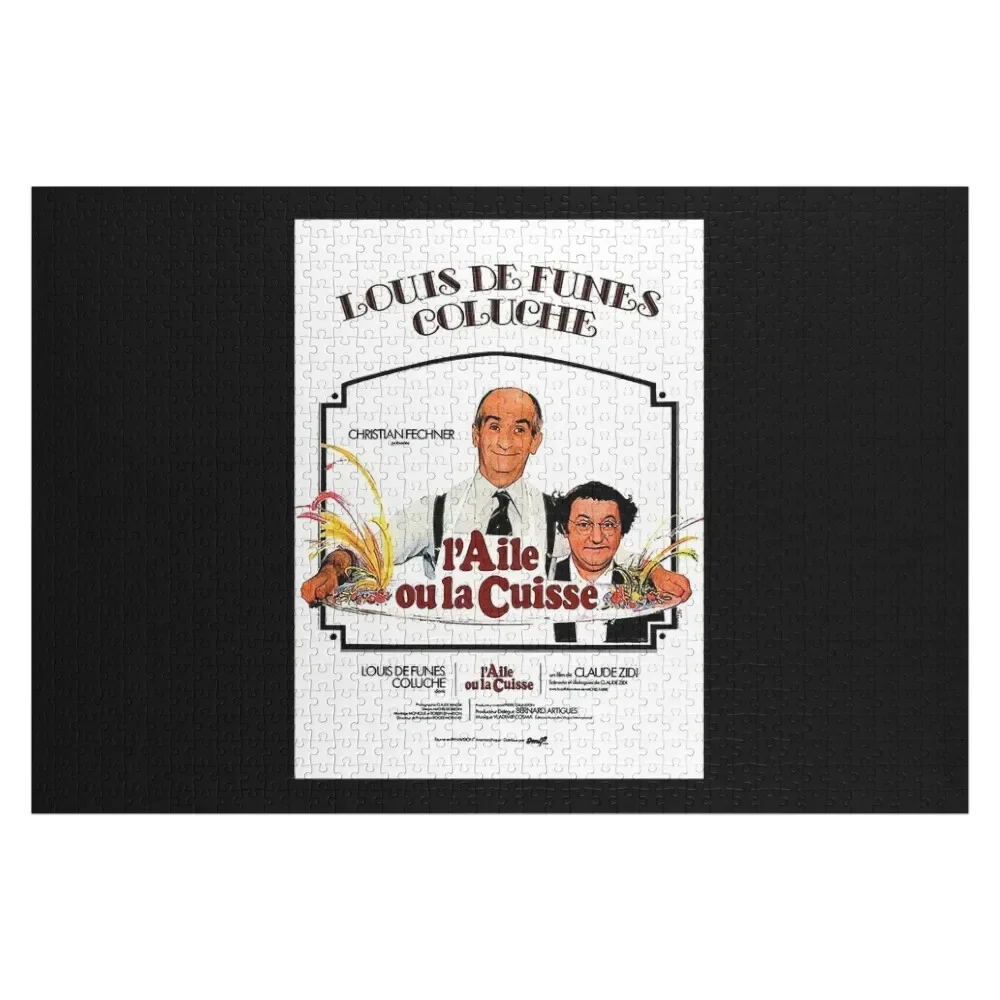 Birthday Gifts Cuisse The Wing Or The Thigh 1976 Classic Louis De Funes Comedy Movie Poste Copy Jigsaw Puzzle