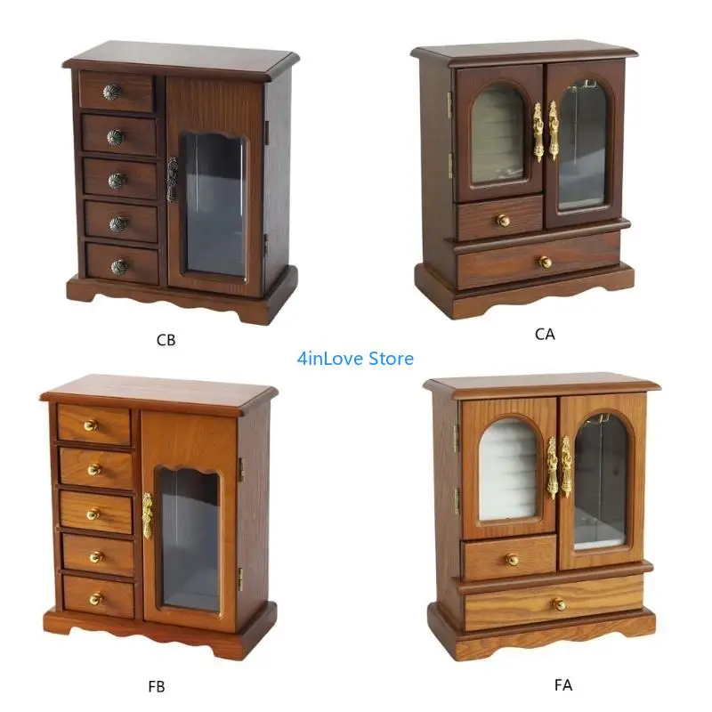 

T4MD Держатель для хранения ювелирных изделий для хранения ожерелий и сережек в любой комнате