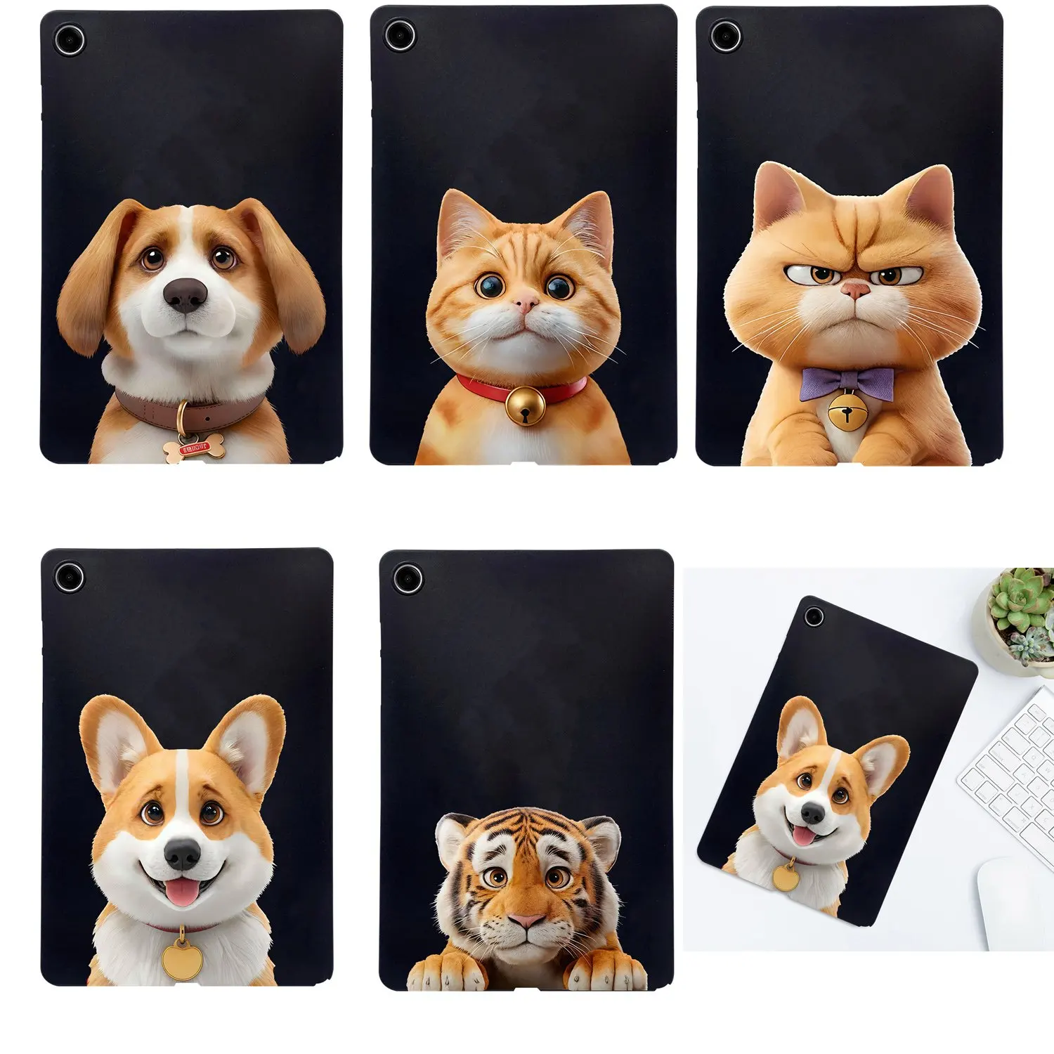 

Силиконовый чехол для планшета Lenovo Idea Tab 11 дюймов Xiaoxin Pad Pro 12,7 2025 Y700 4th M9 Чехол M11 K10C K11 Plus ТПУ Черный корпус