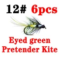Pretend K eyed green