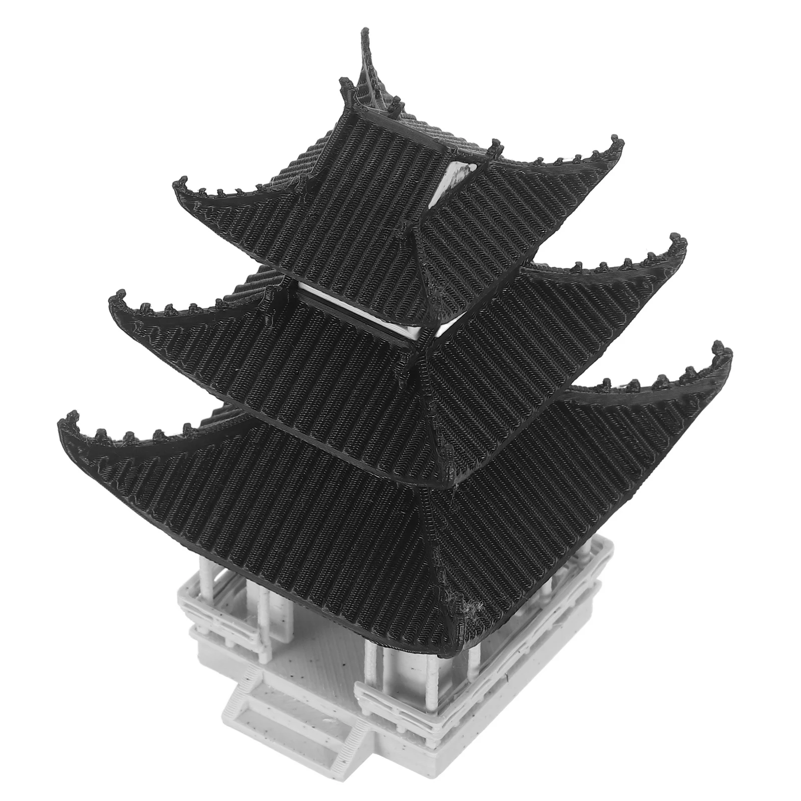 

Miniature Pavilion Micro Landscape Decorations Bonsai Aquarium Zen Garden Asian Style Pagoda Sculpture Chinese Ancient