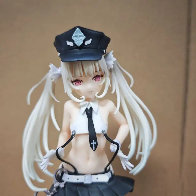 Neue süße Anime-Figur, Engel, Polizei, Airu, PVC-Modell, Desktop-Ornament, Computer-Gehäuse-Dekoration, ideales Geschenk für Anime-Sammler