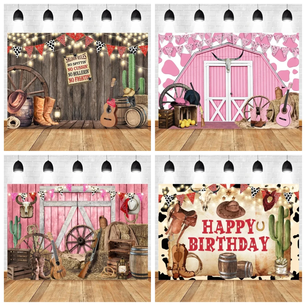

Barn Farm Theme Birthday Backdrop Western Cowboy Photography Background Wood House Door Party Decor Backdrop Photo Studio Props