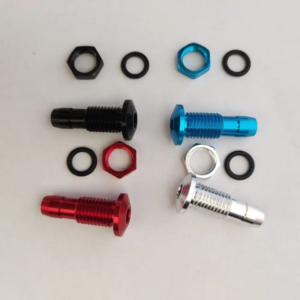 M8 RC Boat Aluminum Nozzle Water-cooled System Parts Thread Nozzles for RC Boat Fuel ESC Motor Nipple
