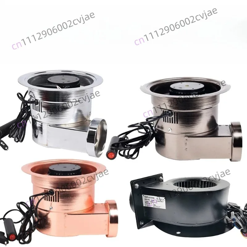 Barbecue Smoke Exhaust Fan Korean Barbecue Shop Smok Pipe Special Fan Upper Smoke  Commercial