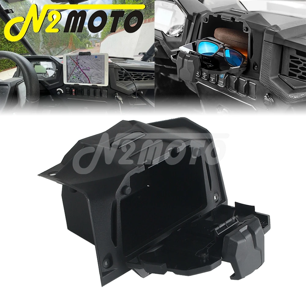 

UTV электрическое устройство, держатель для планшета, ящик для хранения, кронштейн для электронного оборудования для Polaris RZR XP 4 Turbo Trail 1000 S 19-23