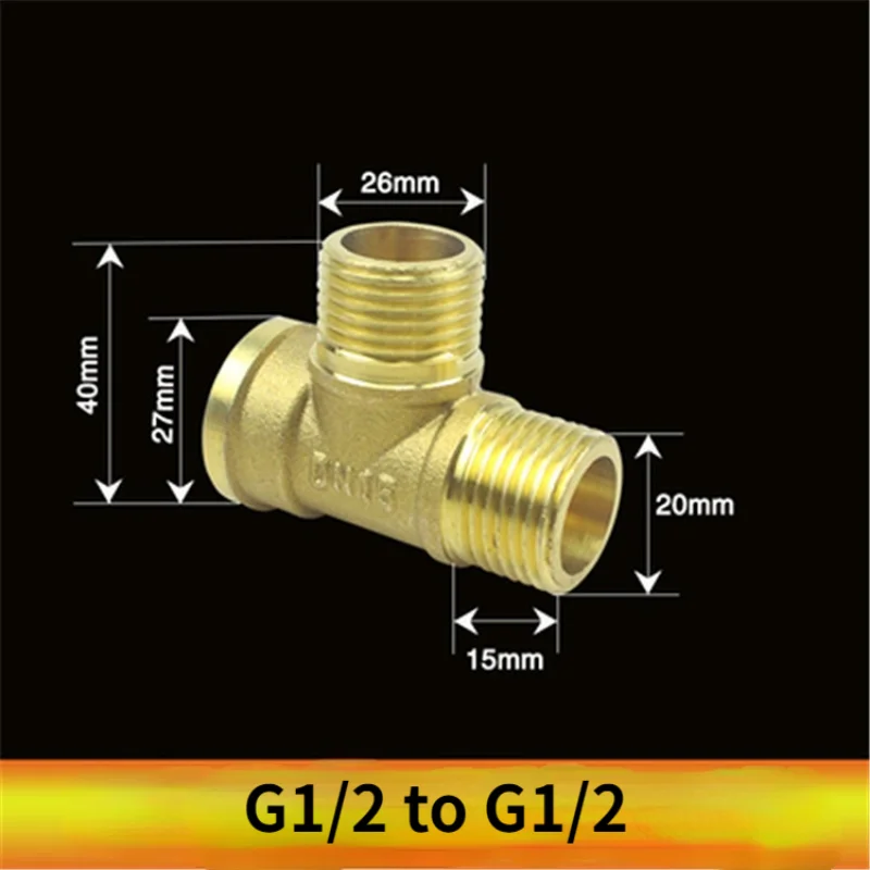 Badkamer Kraan Pijp Connector G1/2 G3/4 Pijpfittingen Pijpadapter Warm En Koude Slang Connector Gootsteen Accessoires Kraan Extender