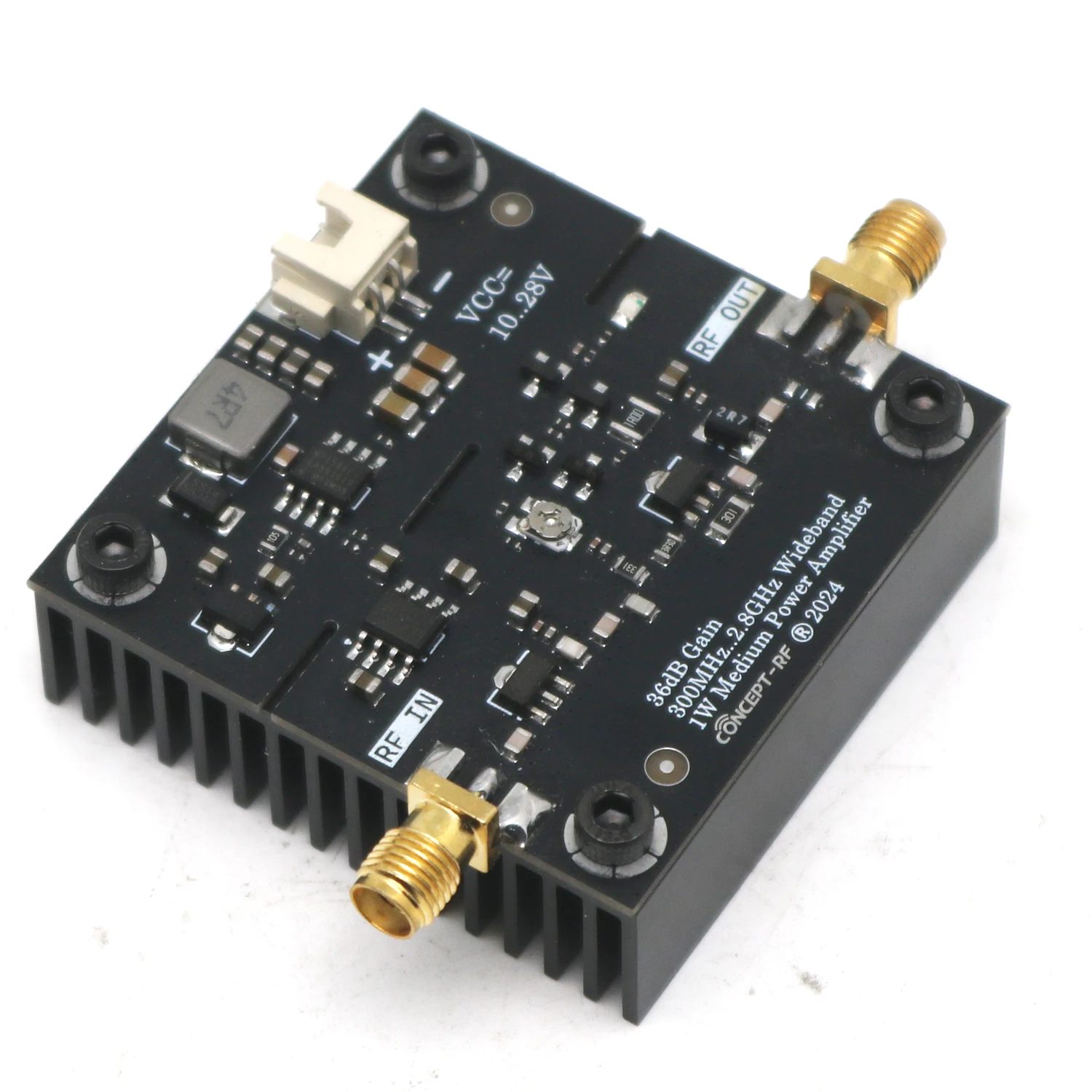 �y�Z�[�����z300MHz-2.8GHz 1W�L�ш�RF�p���[�A���v 433MHz 868MHz 915MHz 2.4GHz PA�M���u�[�X�g GPS WiFi SDR�g�����V�[�o�[ & ���W�ILoRa�p