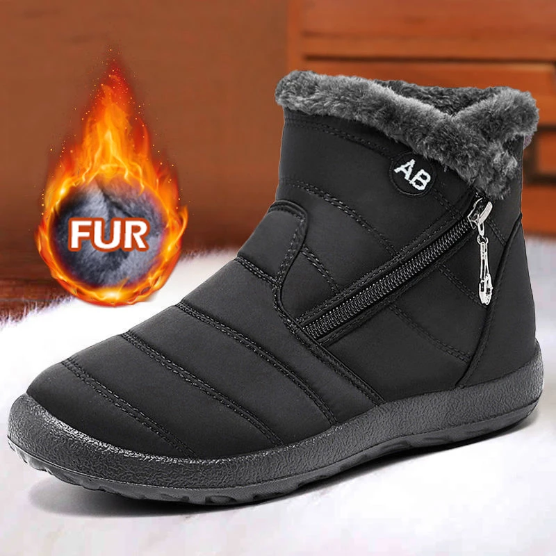 Damskie buty śniegowce Nowe damskie buty Wodoodporne buty damskie Ciepłe botki damskie Miękkie Botas Mujer Damskie buty zimowe Botki