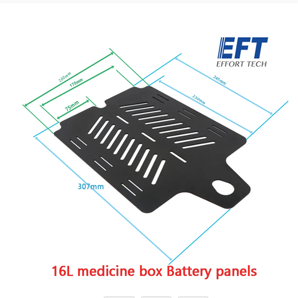 EFT E616S E616P E416S E416P 16KG 16L Water Tank Battery Fixed board Plate Quick Release Bettery Mount Plate Set