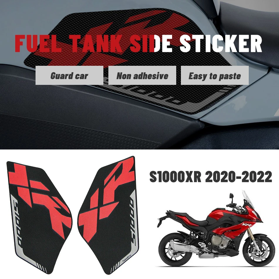 

Fit for BMW 2020 2021 2022 S1000XR Motorcycle Tank Traction Side Pad Gas Fuel Knee Grip Decal S1000 XR Sticker Accessories