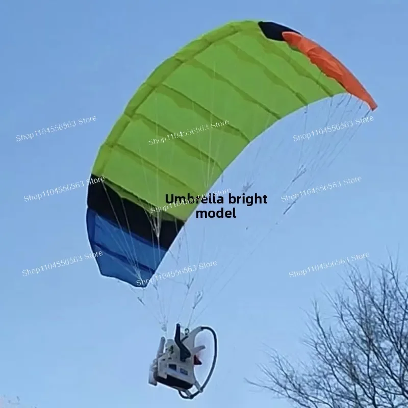 Радиоуправляемый планер-дрон мощностью 1,28 м — трюковый полетный змей, развлекательный аппарат для детей/собак, яркая светодиодная модель (опционально FPV)